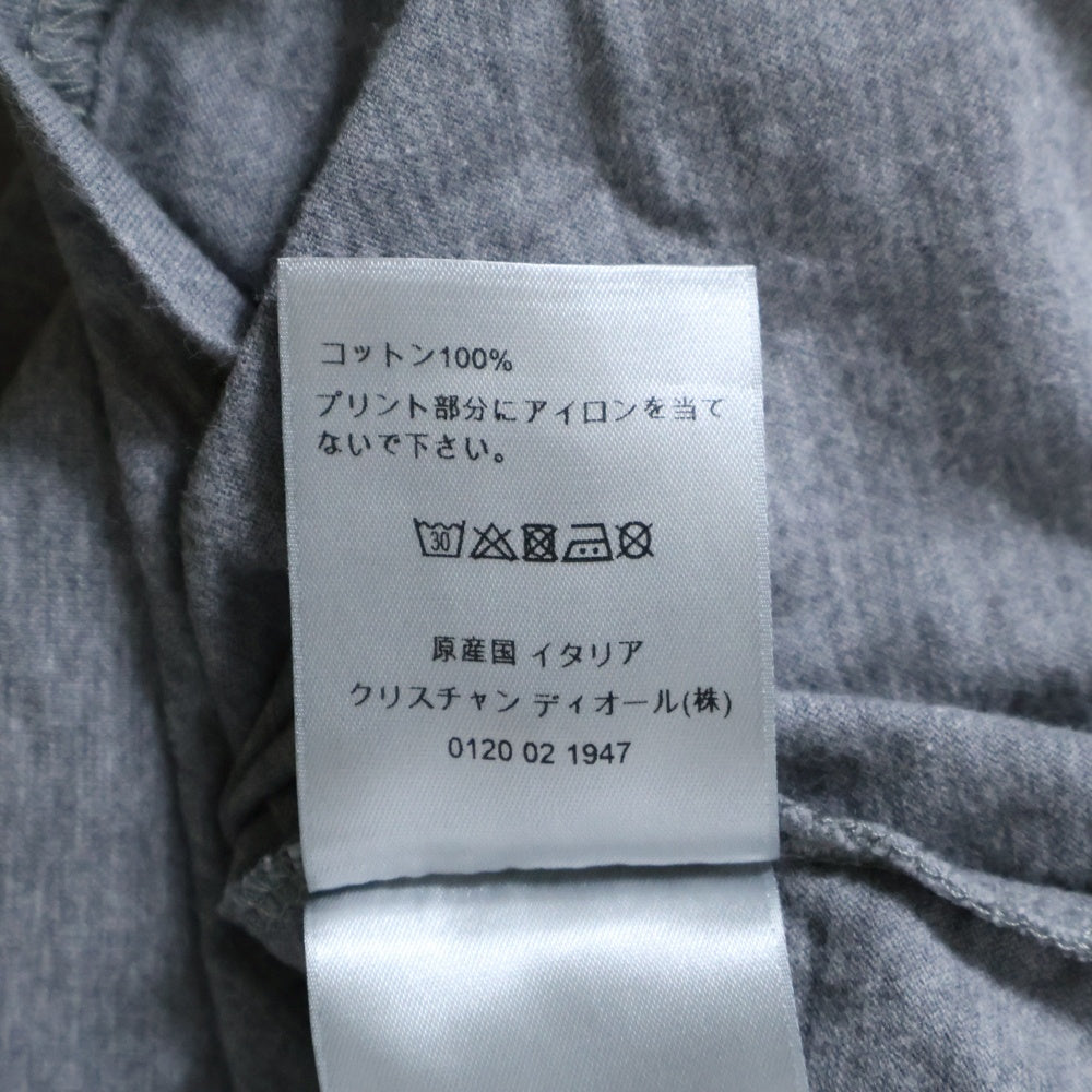 Dior HOMME(ディオールオム) Atelier Printed Tee アトリエ プリント Tシャツ カットソー グレー 863J621I2712