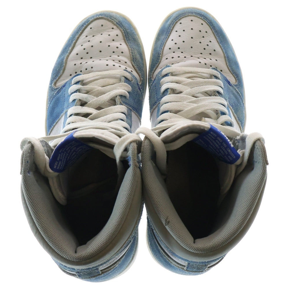 NIKE(ナイキ) AIR JORDAN 1 Hyper Royal エアジョーダン 1 ハイパーロイヤル ハイカットスニーカー US9/27cm ホワイト/ブルー 555088-402