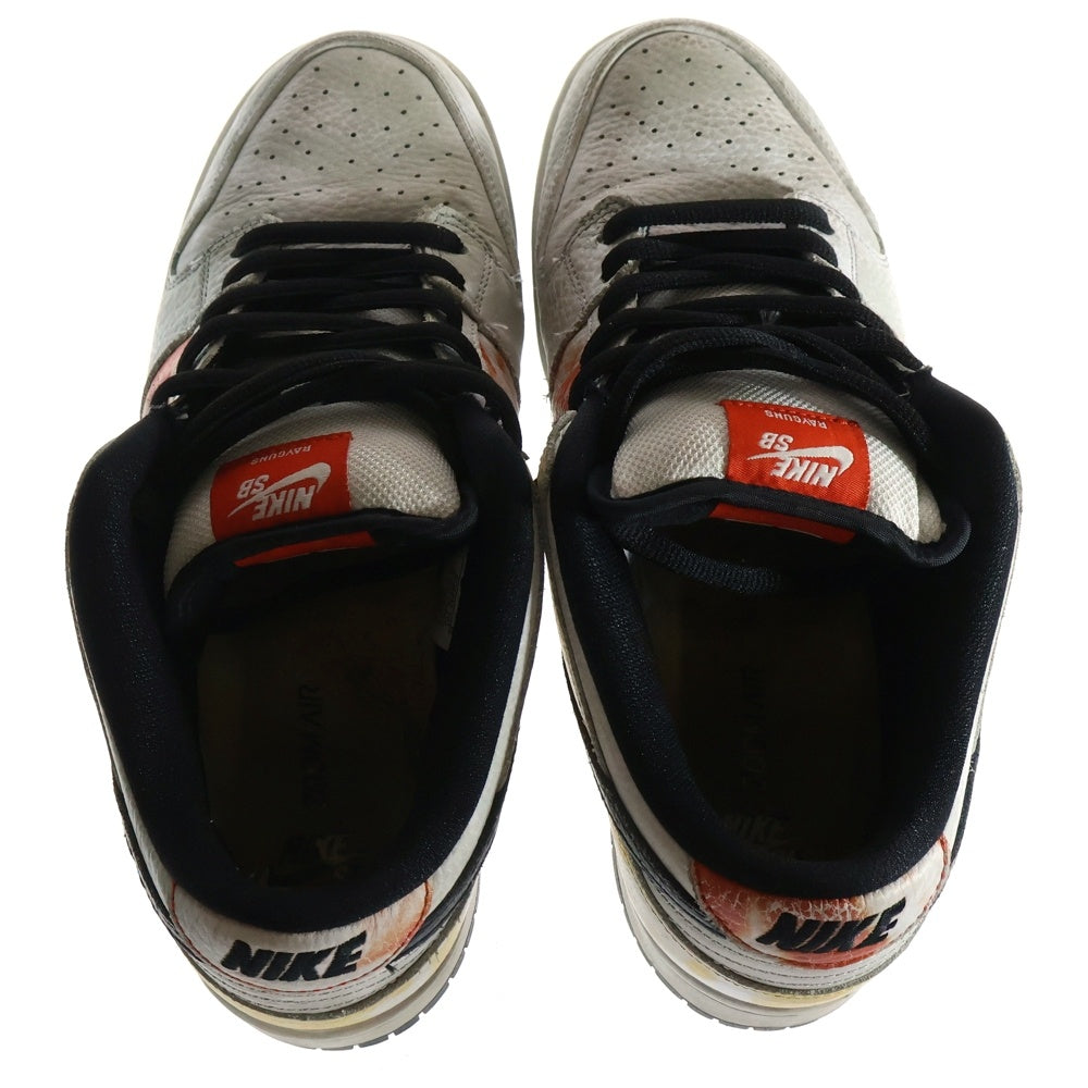 NIKE(ナイキ) SB DUNK LOW PRO QS RAYGUN WHITE ダンクロープロ レイガン ローカットスニーカー ホワイト US9.5/27.5cm BQ6832-101