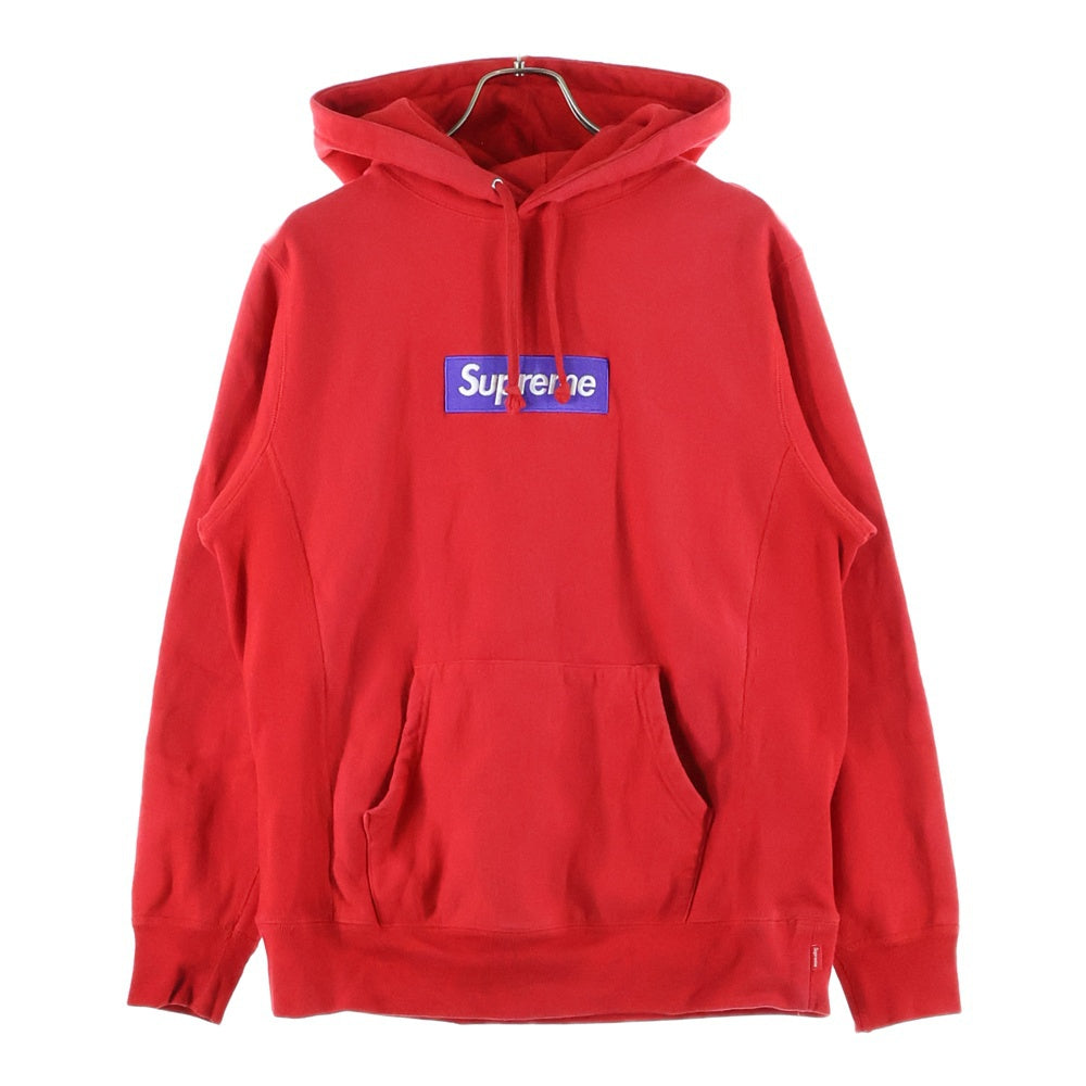 SUPREME(シュプリーム) 17AW Box Logo Hooded Sweatshirt ボックスロゴ スウェット プルオーバーパーカー フーディ レッド