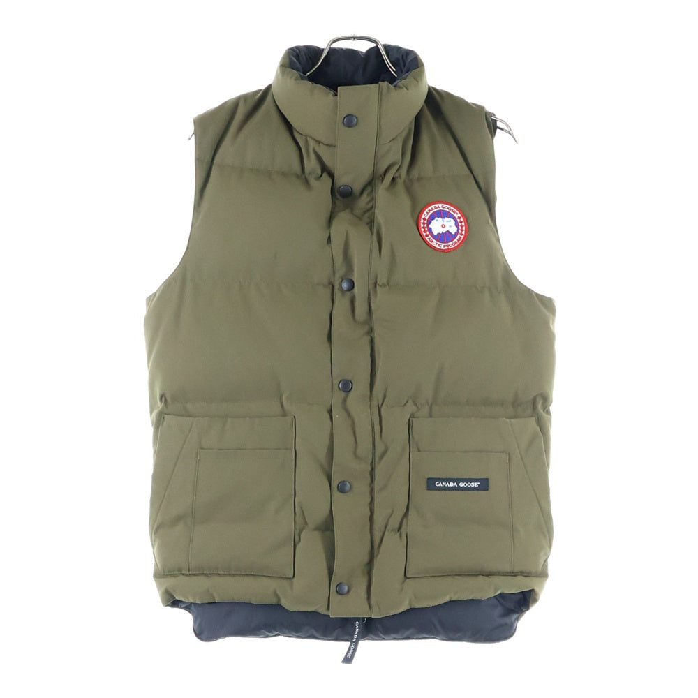 CANADA GOOSE(カナダグース) Freestyle Crew Vest フリースタイルクルーベスト ダウンベスト カーキ 68F8490