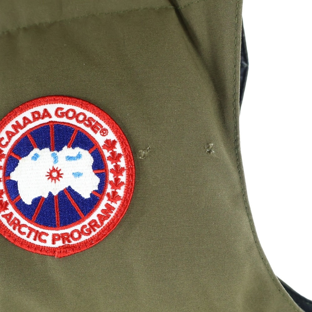 CANADA GOOSE(カナダグース) Freestyle Crew Vest フリースタイルクルーベスト ダウンベスト カーキ 68F8490