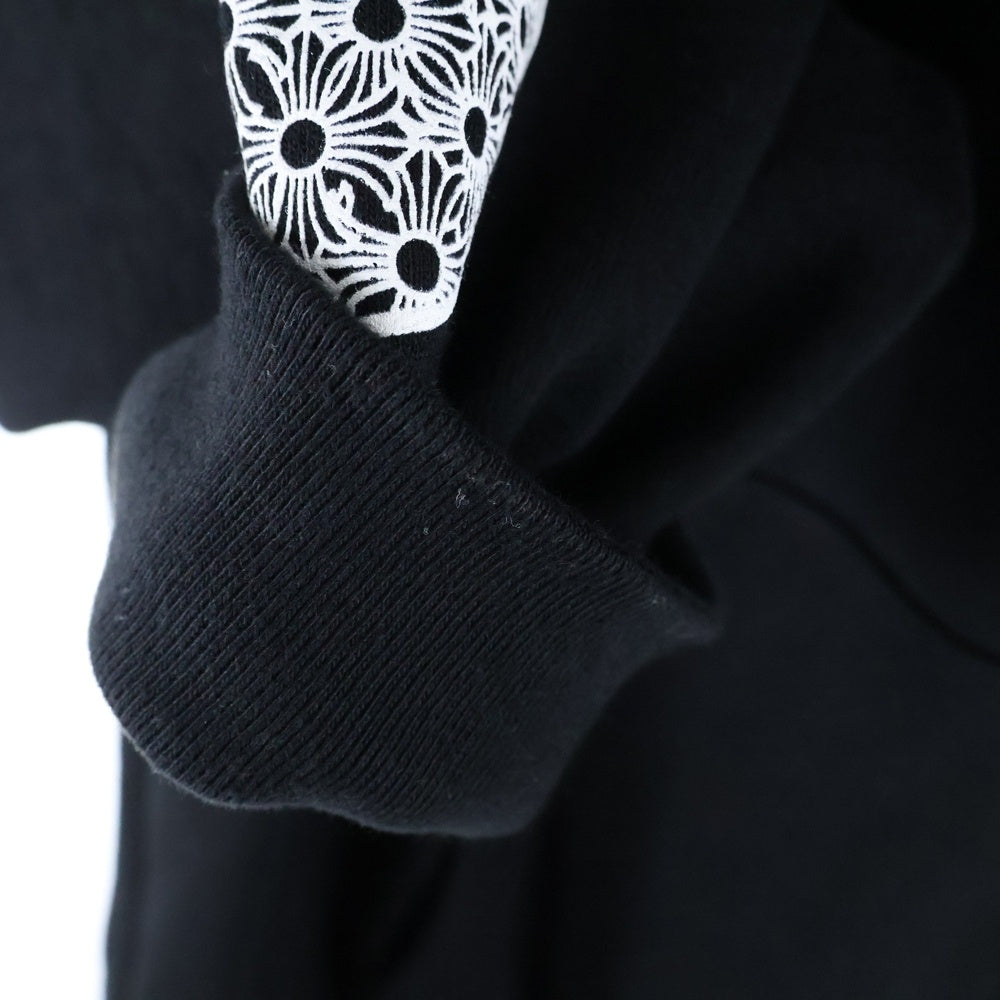CHROME HEARTS(クロムハーツ) Arm Flame Pullover Hoodie アームフレイム CHプラス スウェット プルオーバーパーカー ブラック