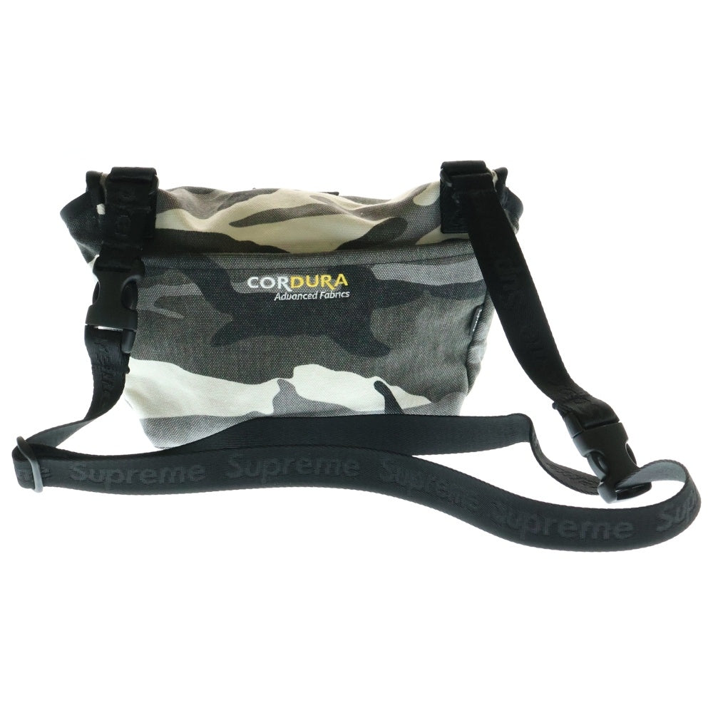 SUPREME(シュプリーム) 25SS Mini Messenger Bag Snow Camo カモフラージュ 迷彩 ミニメッセンジャーバッグ ショルダーバッグ スノーカモ グレー