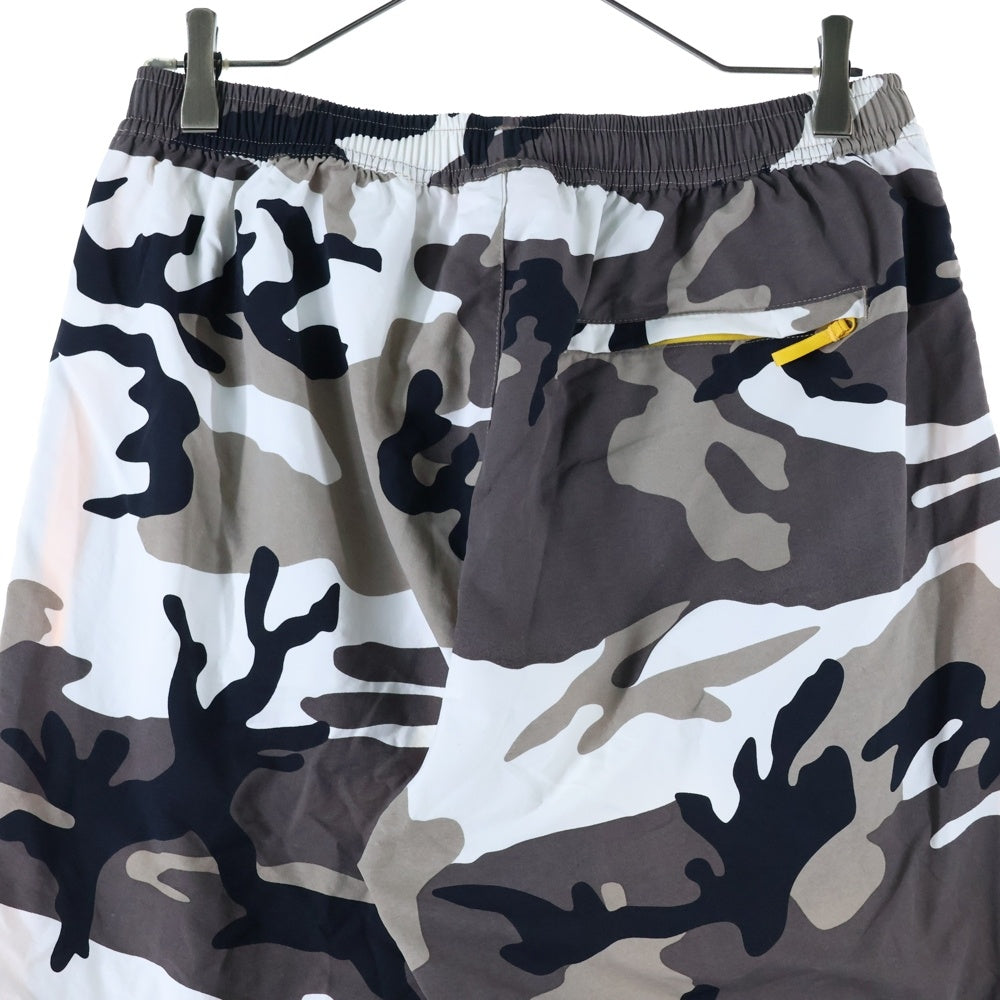 SUPREME(シュプリーム) 25SS Contrast Zip Warm Up Pants コントラスト ジップ ウォームアップ パンツ スノーカモ ブラック/グレー