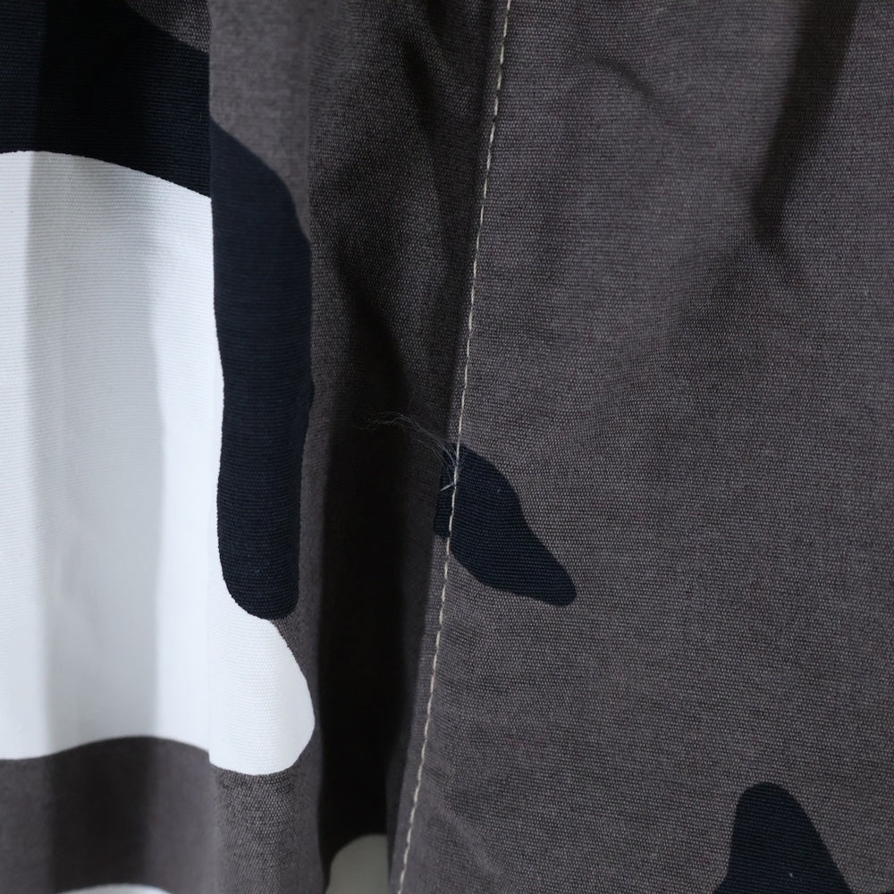 SUPREME(シュプリーム) 25SS Contrast Zip Warm Up Pants コントラスト ジップ ウォームアップ パンツ スノーカモ ブラック/グレー