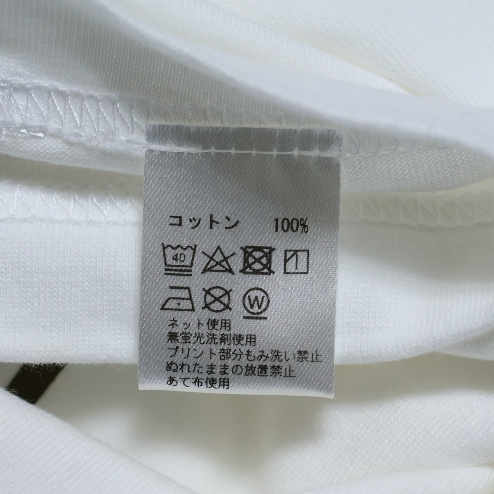 SAPEur(サプール) ×FR2 LOVE #FOR2 LOCALS 両面プリント 半袖 カットソー Tシャツ ホワイト