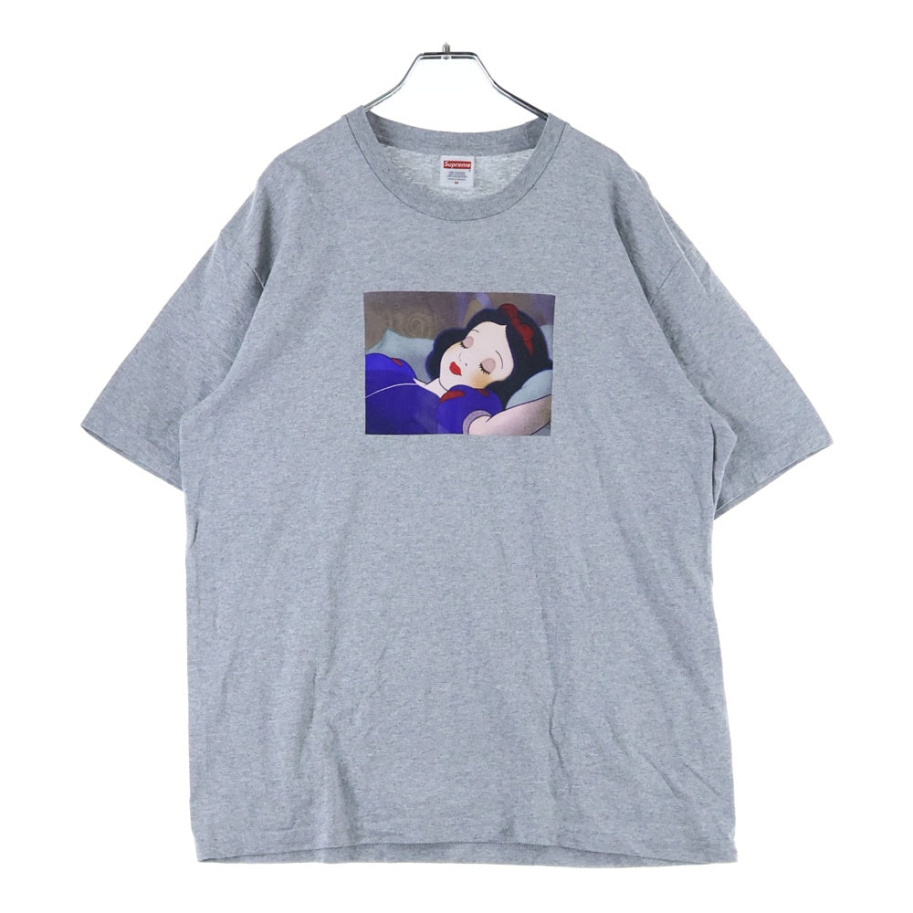 SUPREME(シュプリーム) 24AW Snow White Tee スノーホワイト 白雪姫プリント クルーネック 半袖Tシャツ カットソー グレー