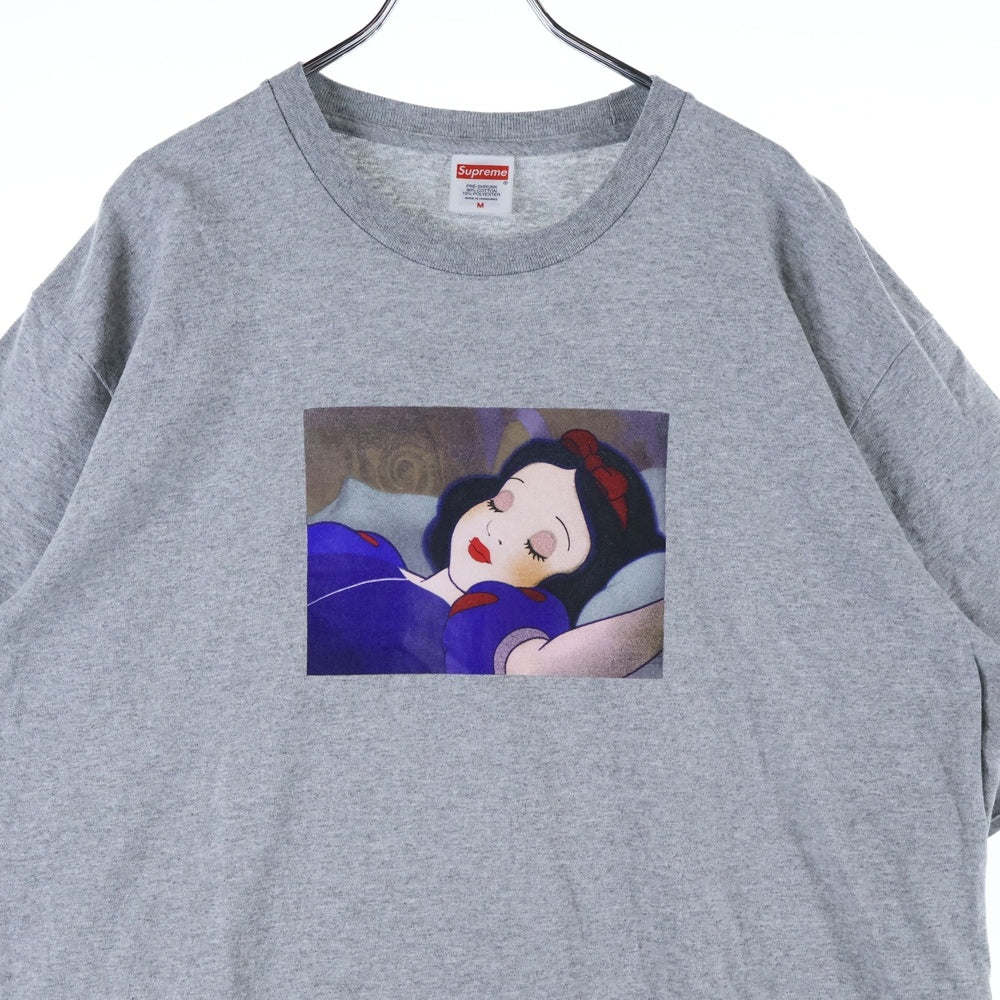 SUPREME(シュプリーム) 24AW Snow White Tee スノーホワイト 白雪姫プリント クルーネック 半袖Tシャツ カットソー グレー