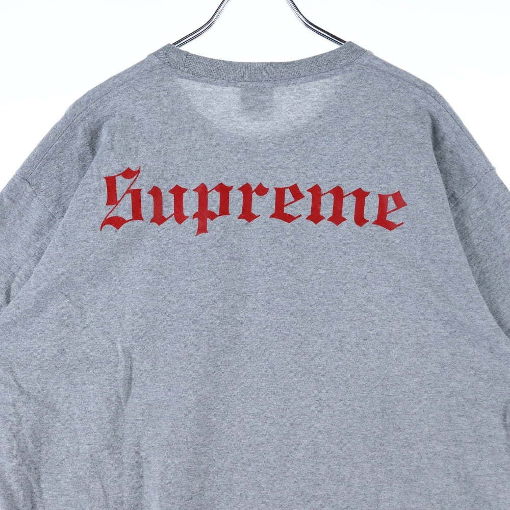 SUPREME(シュプリーム) 24AW Snow White Tee スノーホワイト 白雪姫プリント クルーネック 半袖Tシャツ カットソー グレー