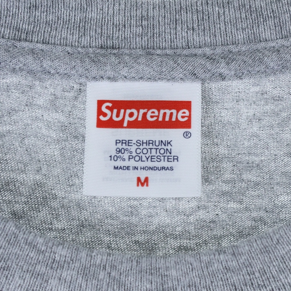 SUPREME(シュプリーム) 24AW Snow White Tee スノーホワイト 白雪姫プリント クルーネック 半袖Tシャツ カットソー グレー
