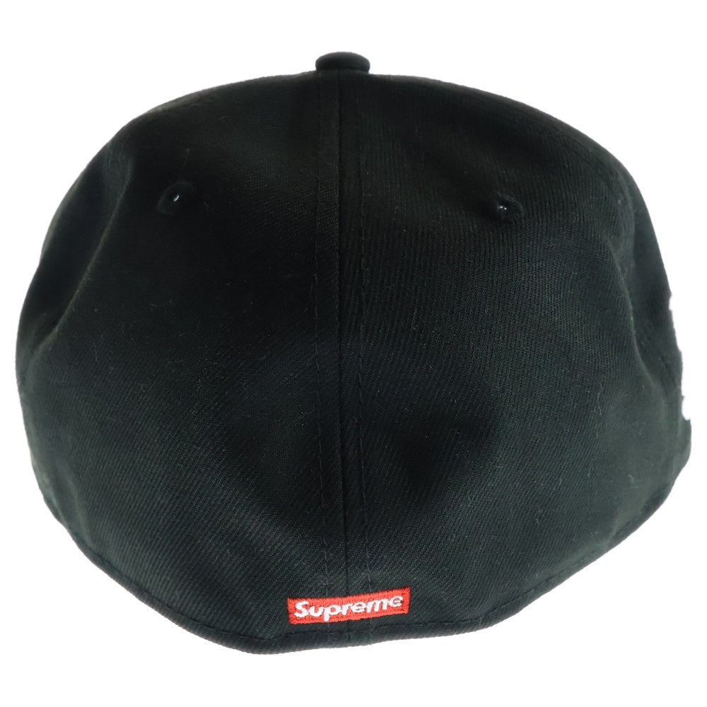 SUPREME(シュプリーム) 25SS ×HOMERUN S Logo New Era ホームラン ニューエラ Sロゴ 6パネル ベースボールキャップ 帽子 ブラック
