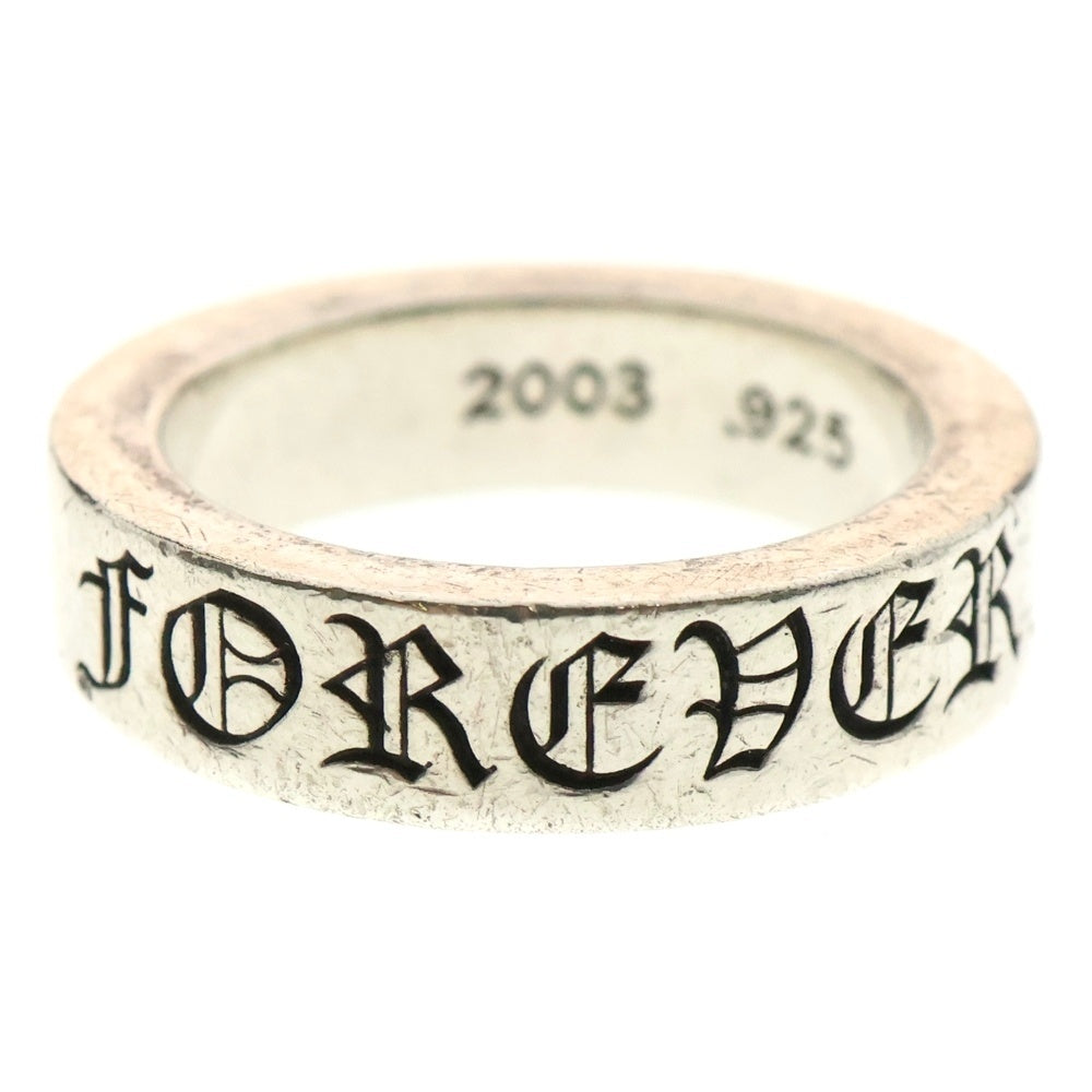 CHROME HEARTS(クロムハーツ) 6mm SPACER FOREVER 6mmスペーサーリング フォーエバーシルバー BCA337