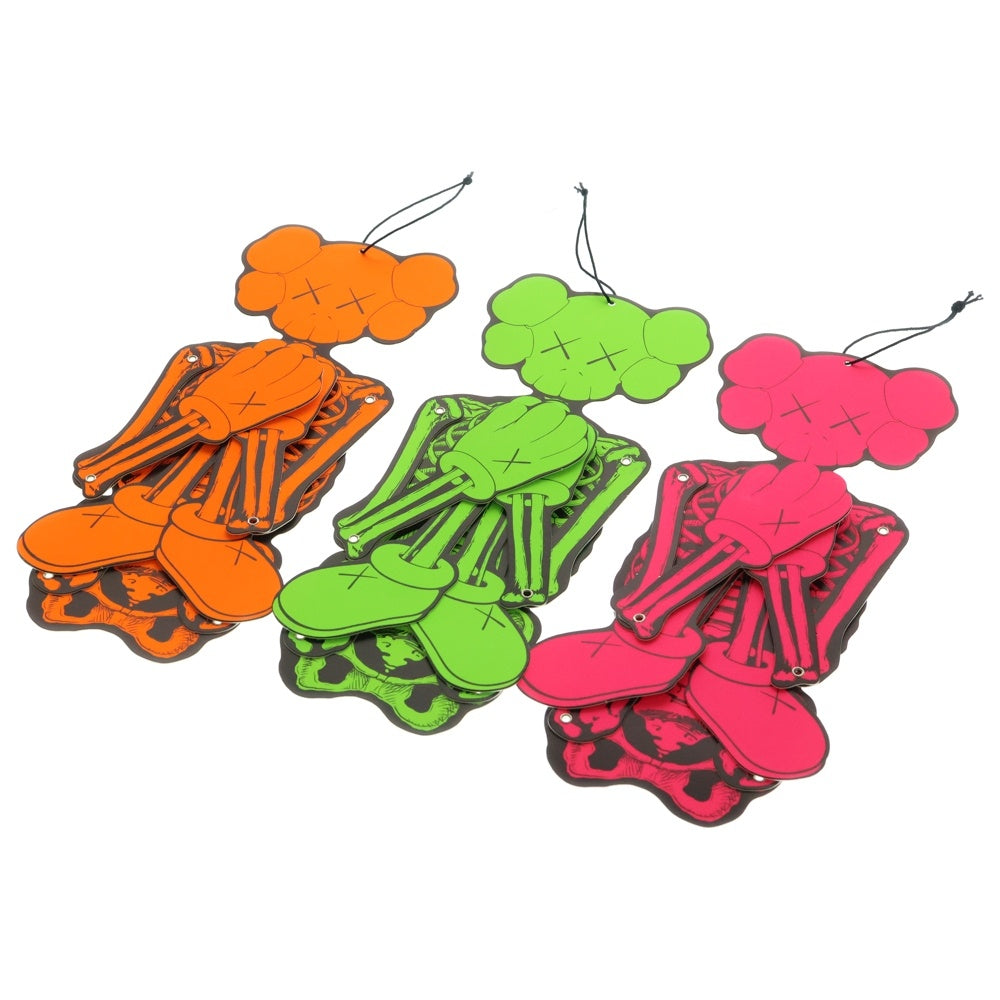 Original Fake(オリジナルフェイク) 21AW × KAWS HALLOWEEN SKELETON BOARD CUTOUT ORNAMENT カウズ ハロウィン限定 スケルトン ボード カットアウト オーナメント オレンジ