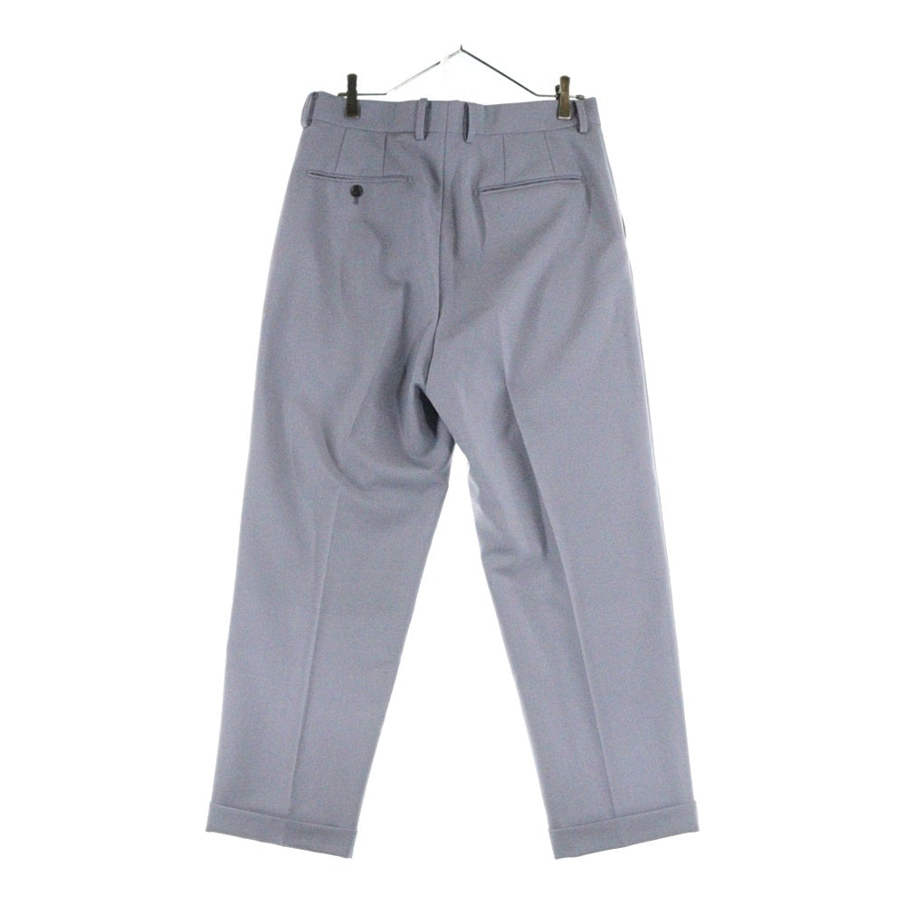 WACKO MARIA(ワコマリア) × DORMEUIL PLEATED TROUSERS ドーメル プリーツ トラウザー スラックスパンツ グレー