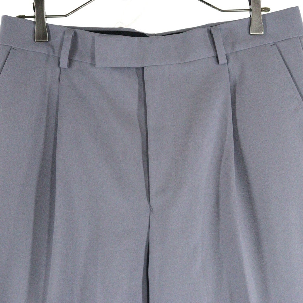 WACKO MARIA(ワコマリア) × DORMEUIL PLEATED TROUSERS ドーメル プリーツ トラウザー スラックスパンツ グレー