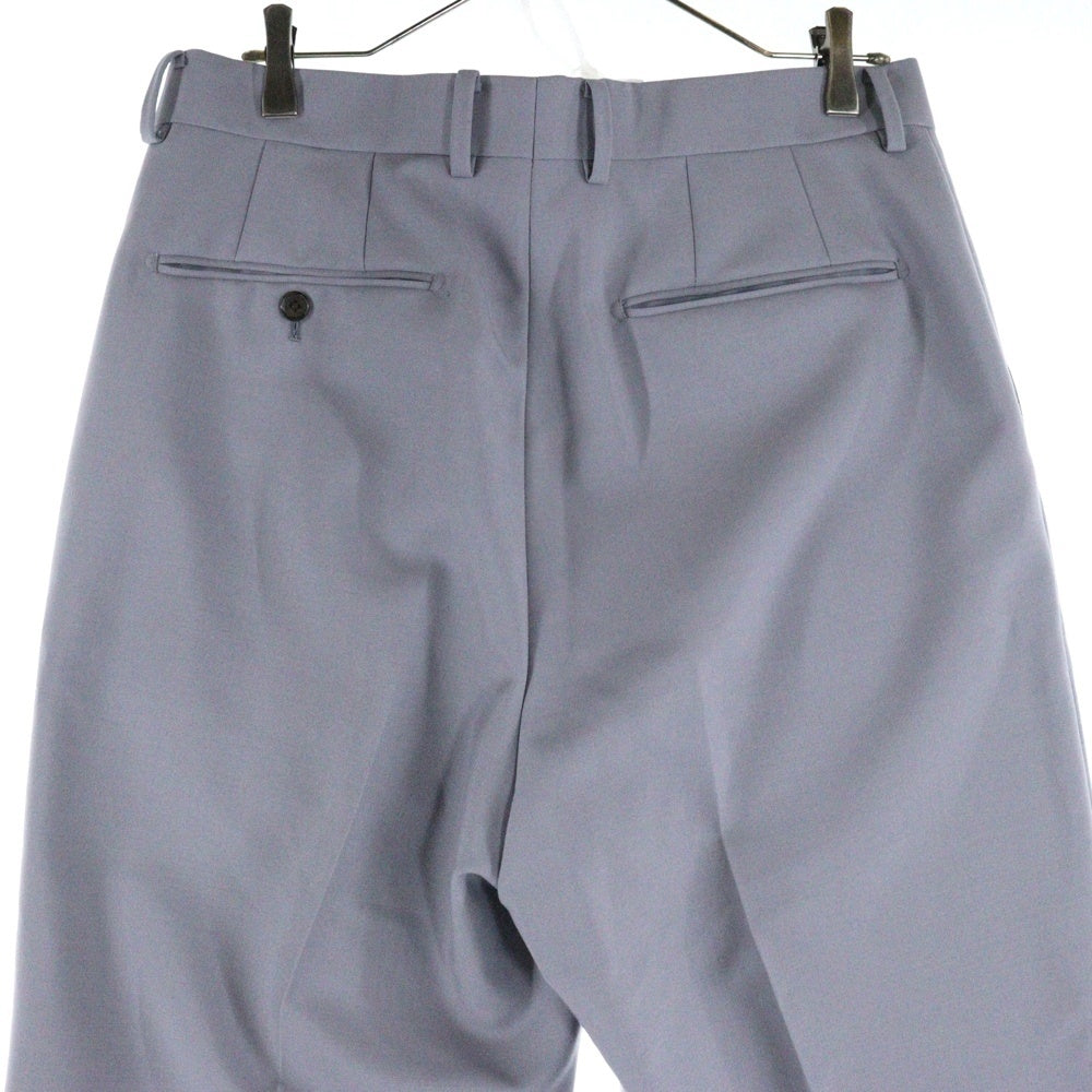 WACKO MARIA(ワコマリア) × DORMEUIL PLEATED TROUSERS ドーメル プリーツ トラウザー スラックスパンツ グレー