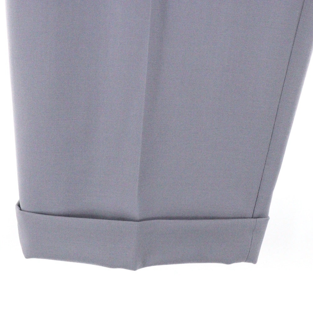 WACKO MARIA(ワコマリア) × DORMEUIL PLEATED TROUSERS ドーメル プリーツ トラウザー スラックスパンツ グレー