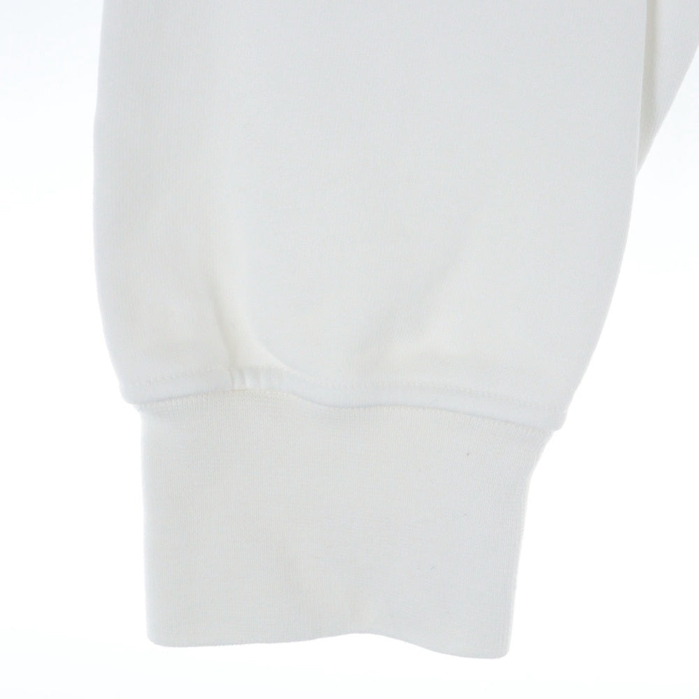 STONE ISLAND(ストーンアイランド) GARMENT DYED SWEATSHIRT ガーメントダイ アームロゴワッペン クルーネック スウェットトレーナー ホワイト