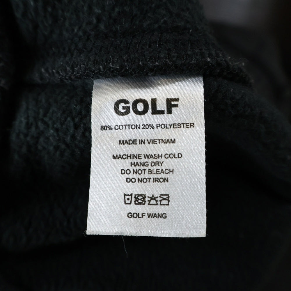 GOLF WANG(ゴルフワン) BASIC LOGO SWEATSHORTS ベーシック ロゴ スウェット ショーツ ブラック