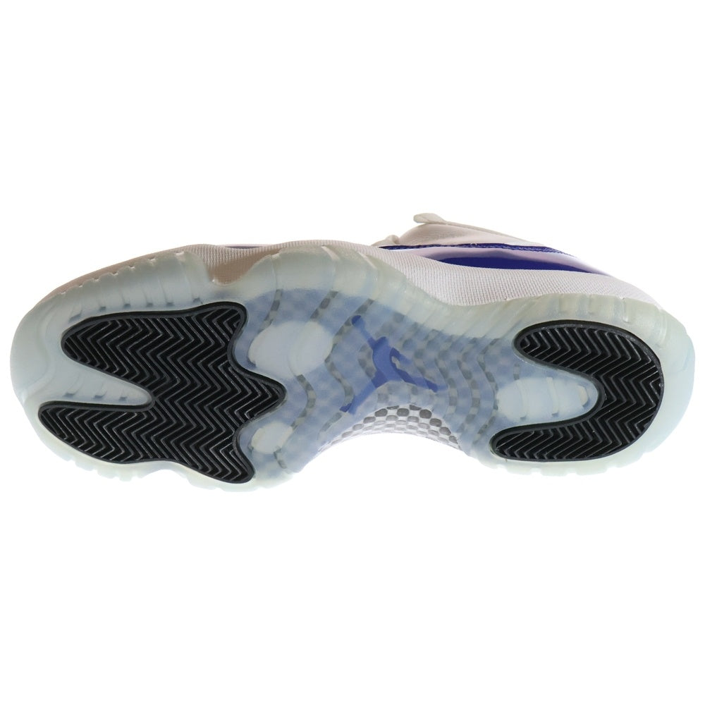 NIKE(ナイキ) WMNS AIR JORDAN RETRO 11 LOW エアジョーダンレトロ11 ローカットスニーカー ホワイト/ブルー US10.5/27.5cm AH7860-100