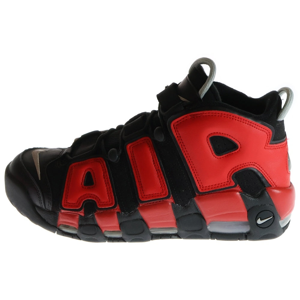 NIKE(ナイキ) AIR MORE UPTEMPO 96 エアモアアップテンポ ハイカットスニーカー ブラック/レッド/ネイビー US10/28cm DJ4400-001
