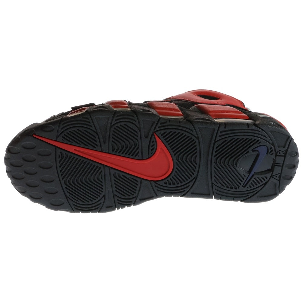 NIKE(ナイキ) AIR MORE UPTEMPO 96 エアモアアップテンポ ハイカットスニーカー ブラック/レッド/ネイビー US10/28cm DJ4400-001