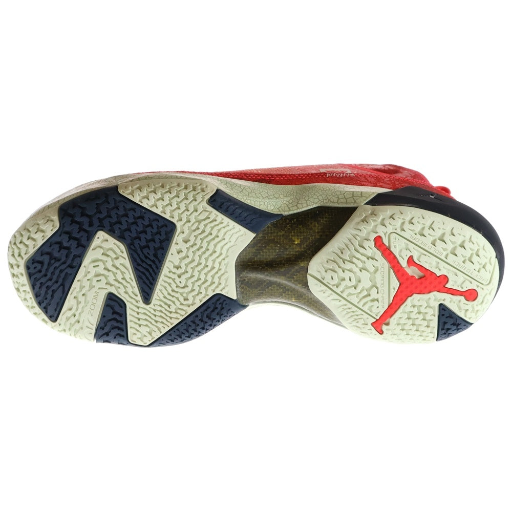 NIKE(ナイキ) ×Rui Hachimura AIR JORDAN 37 エアジョーダン 37 ハイカットバスケットシューズ スニーカー レッド US10/28cm DX1691-600