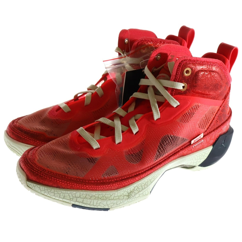 NIKE(ナイキ) ×Rui Hachimura AIR JORDAN 37 エアジョーダン 37 ハイカットバスケットシューズ スニーカー レッド US10/28cm DX1691-600