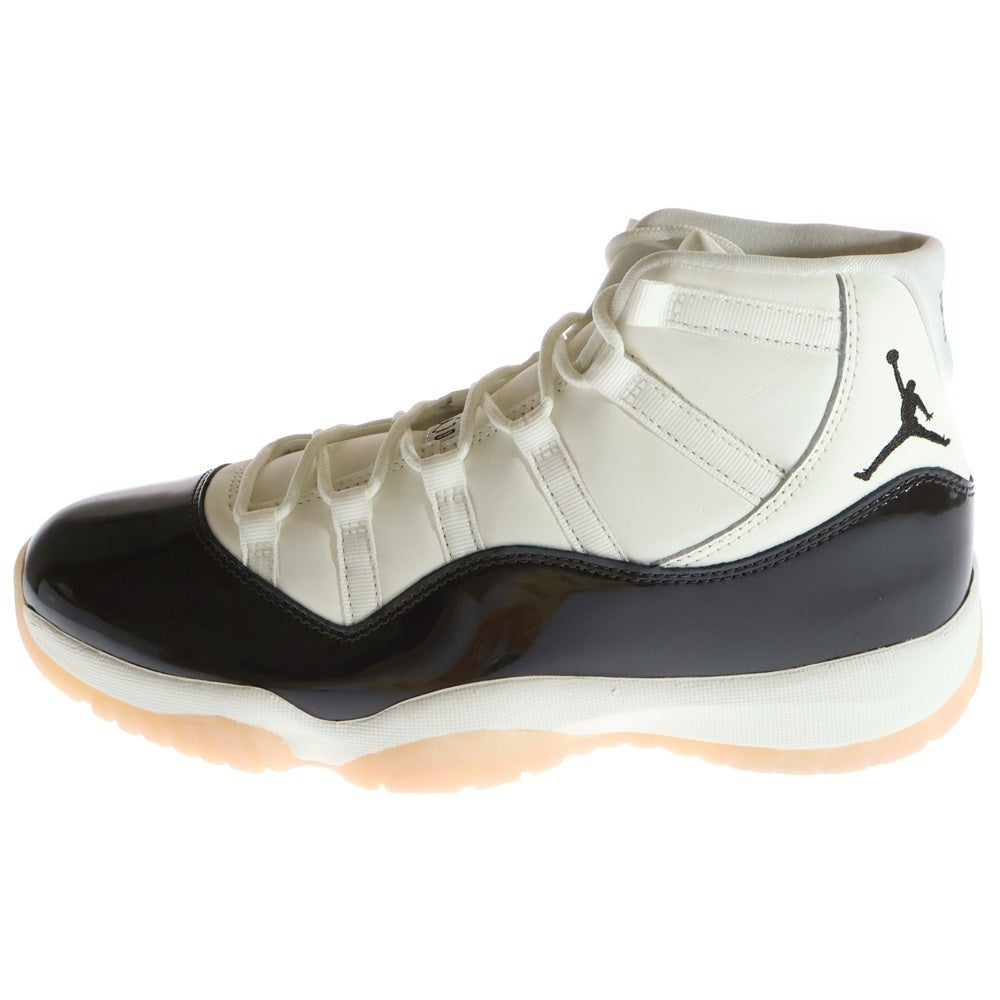 NIKE(ナイキ) WMNS AIR JORDAN11 Retro Neapolitan ウィメンズ エアジョーダン11 ナポリタン ハイカットスニーカー ホワイト/ブラウン US11.5/28.5cm AR0715-101
