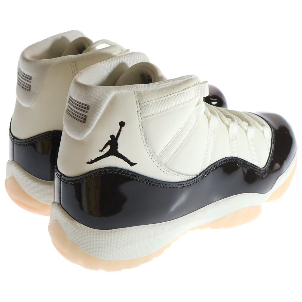 NIKE(ナイキ) WMNS AIR JORDAN11 Retro Neapolitan ウィメンズ エアジョーダン11 ナポリタン ハイカットスニーカー ホワイト/ブラウン US11.5/28.5cm AR0715-101