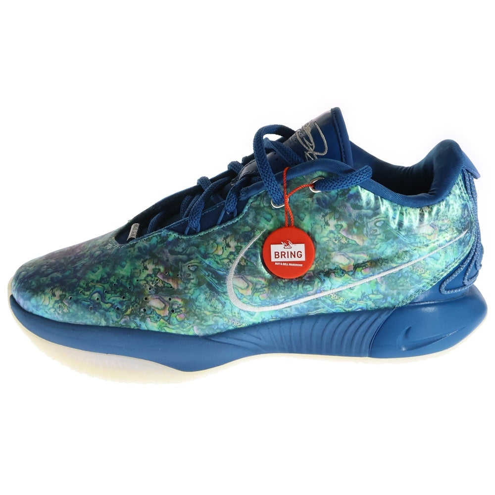NIKE(ナイキ) LeBron 21 Abalone レブロン アバロン ローカットスニーカー US10/28cm ブルー FN0709-400