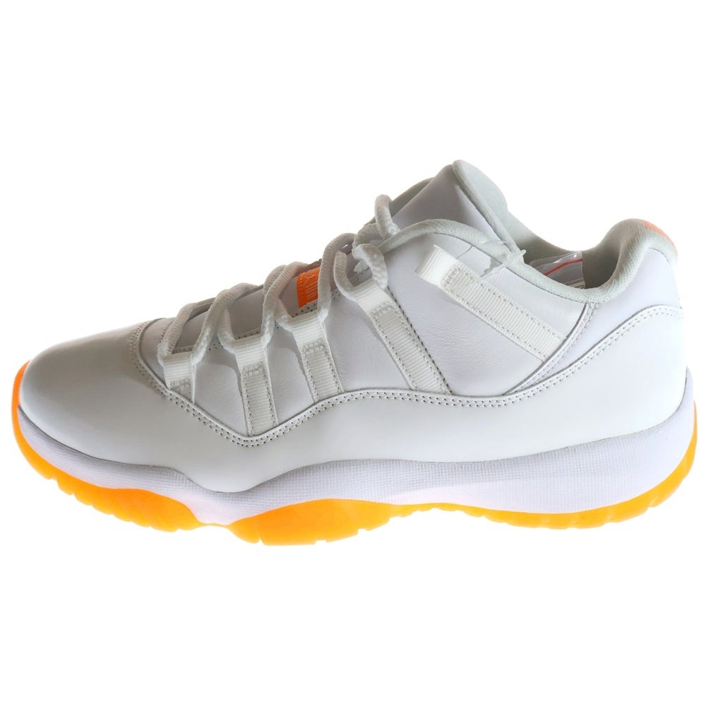 NIKE(ナイキ) Air Jordan 11 Low エアジョーダン ローカットスニーカー ホワイト/オレンジ US10/27cm AH7860-139