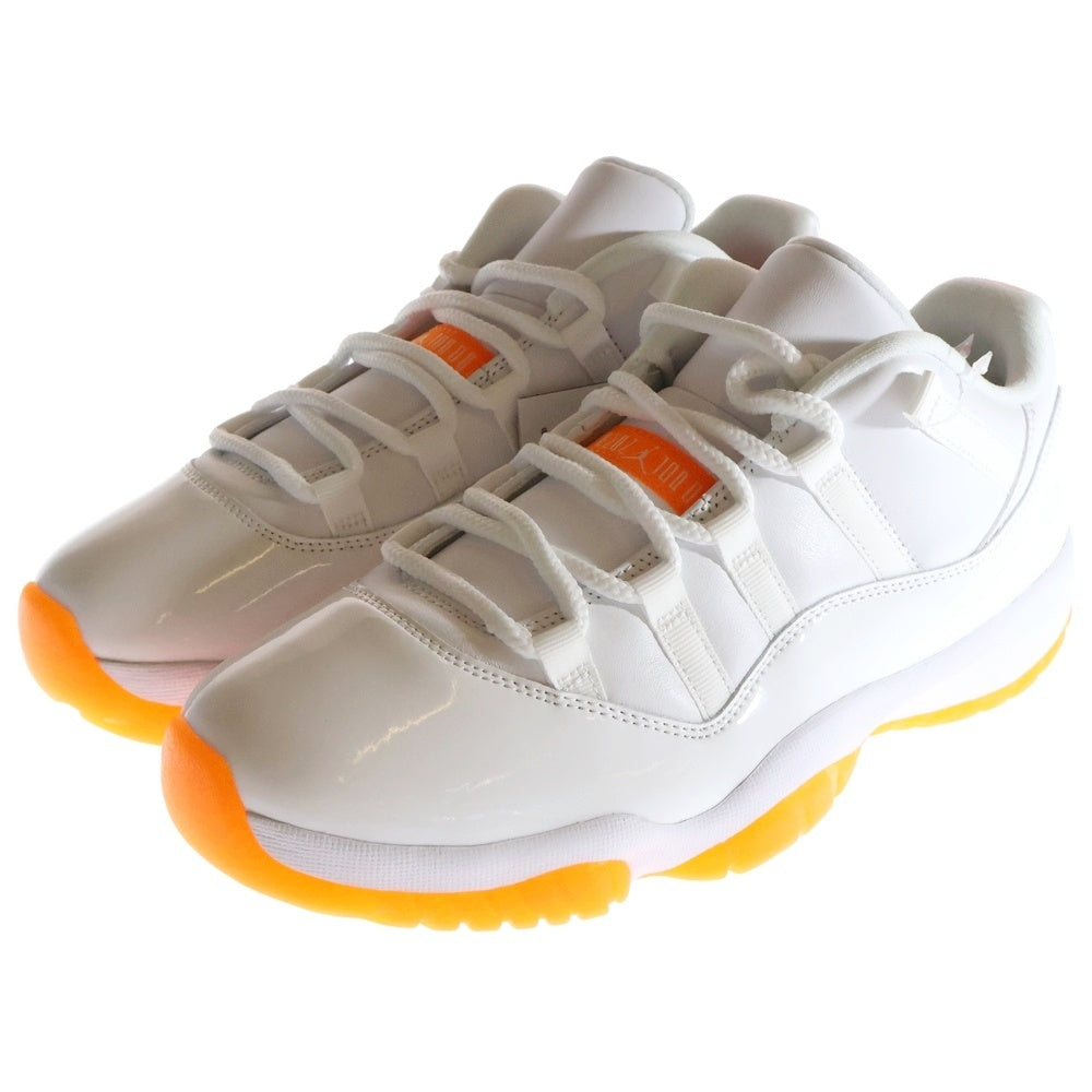 NIKE(ナイキ) Air Jordan 11 Low エアジョーダン ローカットスニーカー ホワイト/オレンジ US10/27cm AH7860-139