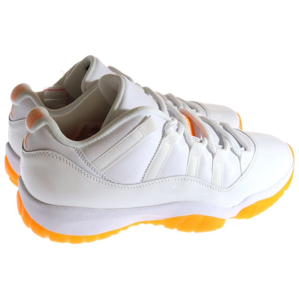 NIKE(ナイキ) Air Jordan 11 Low エアジョーダン ローカットスニーカー ホワイト/オレンジ US10/27cm AH7860-139