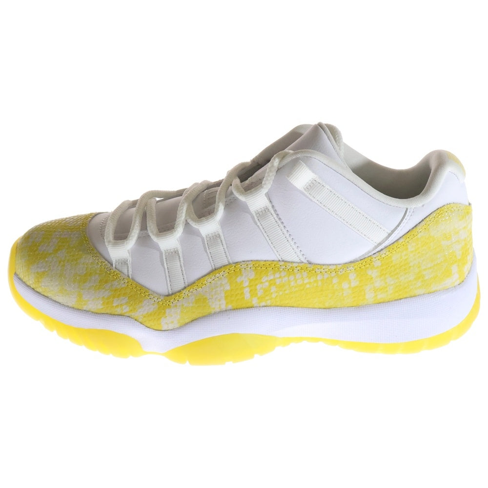 NIKE(ナイキ) WMNS AIR JORDAN 11 RETRO LOW エアジョーダン レトロローカットスニーカー US12/29cm イエロー AH7860-107