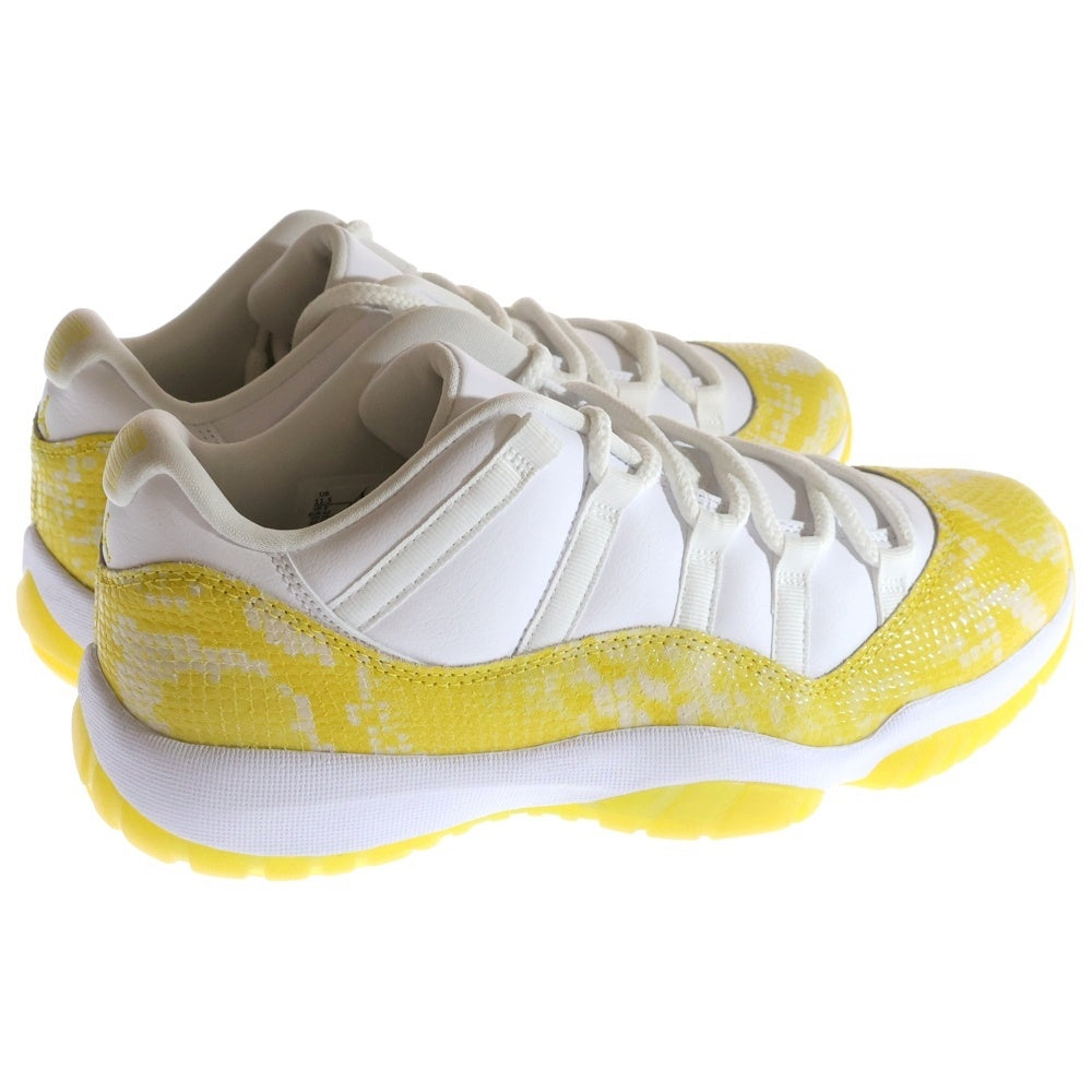 NIKE(ナイキ) WMNS AIR JORDAN 11 RETRO LOW エアジョーダン レトロローカットスニーカー US12/29cm イエロー AH7860-107