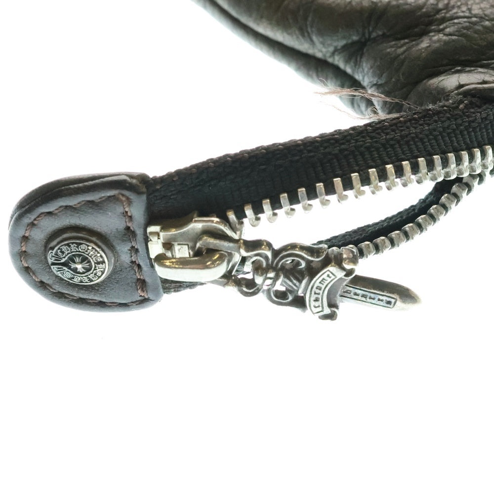 CHROME HEARTS(クロムハーツ) INSANITY CH PLS インサニティ CHプラスパッチレザーポーチ ブラック