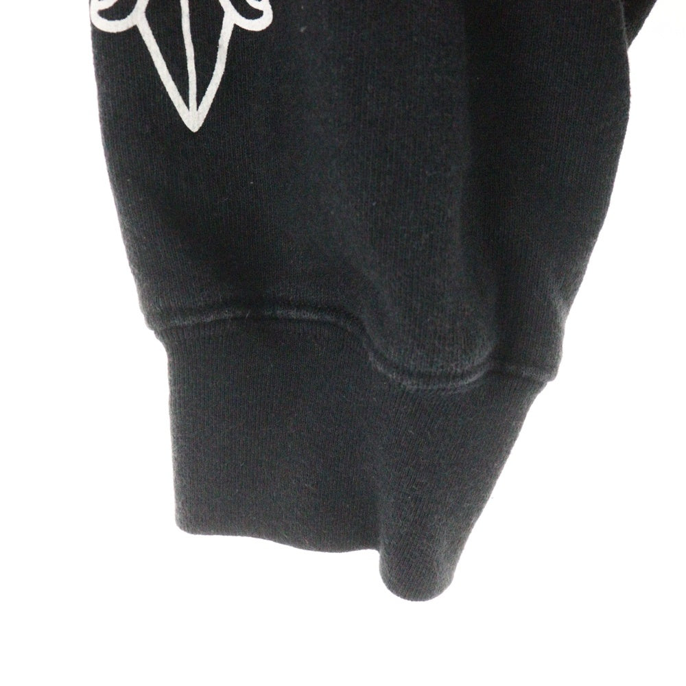 CHROME HEARTS(クロムハーツ) ×マッティボーイ 99アイズ Chomper SWEAT SHIRT FLORAL CROSS チョンパー 袖フローラル 裏地プリント クルーネック スウェット トレーナー