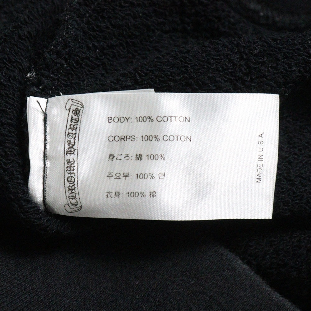 CHROME HEARTS(クロムハーツ) ×マッティボーイ 99アイズ Chomper SWEAT SHIRT FLORAL CROSS チョンパー 袖フローラル 裏地プリント クルーネック スウェット トレーナー