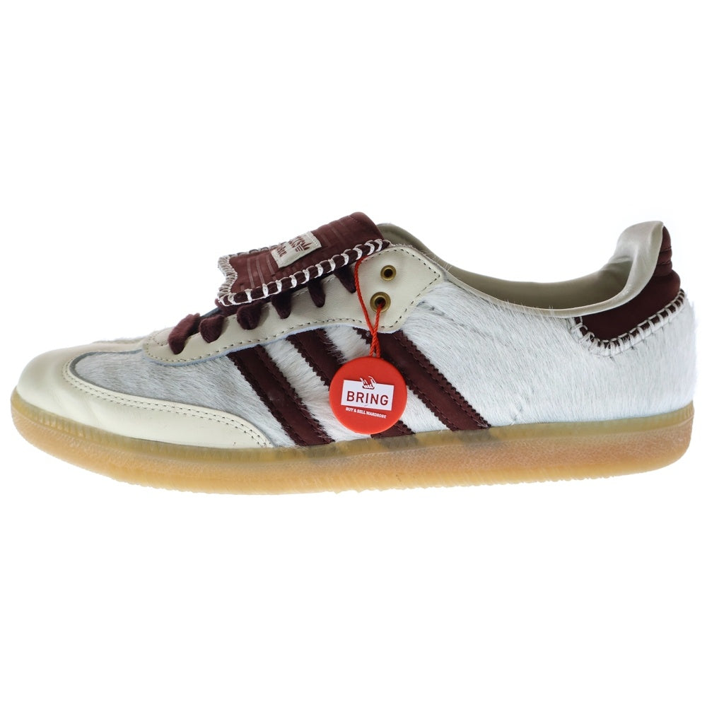 adidas(アディダス) ×Wales Bonner Samba Pony Tonal Low ウェールズボナー サンバ ポニートーナル ローカットスニーカー ベージュ/ブラウン US10.5/28.5cm IE0586