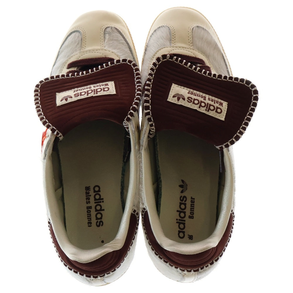 adidas(アディダス) ×Wales Bonner Samba Pony Tonal Low ウェールズボナー サンバ ポニートーナル ローカットスニーカー ベージュ/ブラウン US10.5/28.5cm IE0586