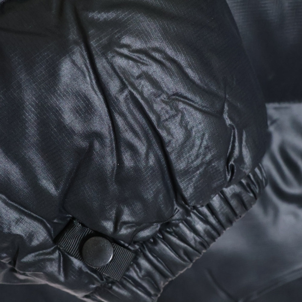 THE NORTH FACE(ザノースフェイス) NUPTSE DOWN JACKET ヌプシ ジップアップダウンジャケット センターロゴ ブラック ND01001