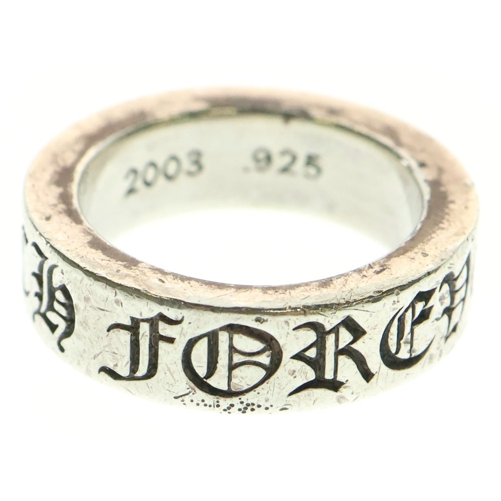 CHROME HEARTS(クロムハーツ) 6mm SPACER FOREVER 6mmスペーサーリング フォーエバーシルバー BCA337