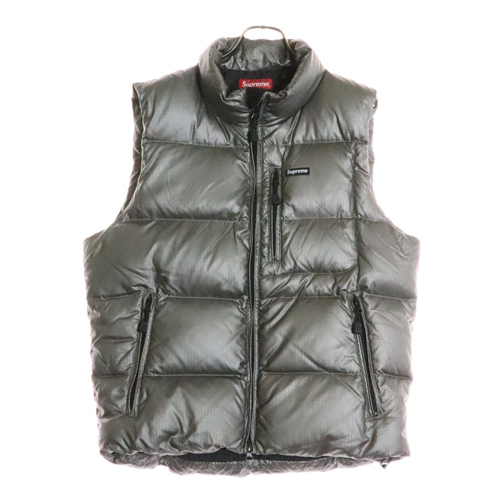 SUPREME(シュプリーム) 13AW Silver Ski Vest シルバースキー ダウンベスト シルバー
