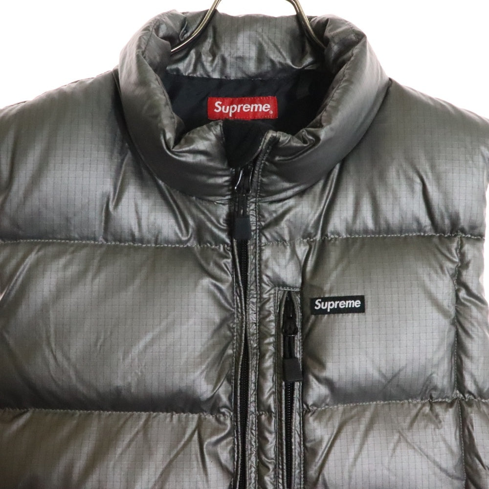 SUPREME(シュプリーム) 13AW Silver Ski Vest シルバースキー ダウンベスト シルバー
