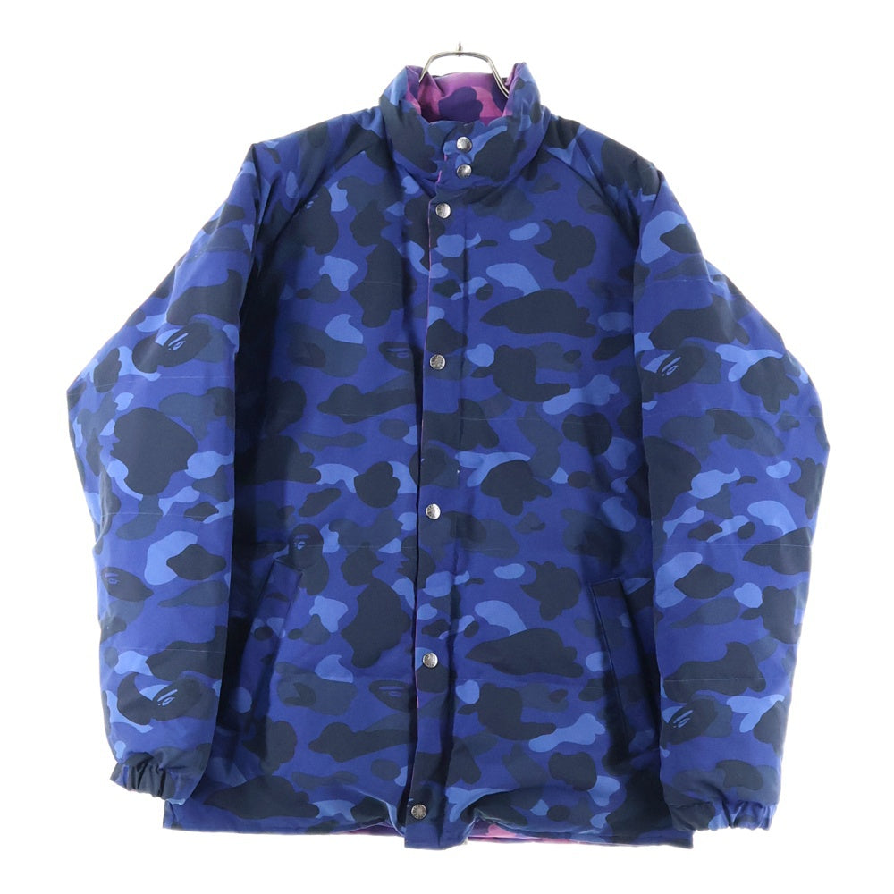 A BATHING APE(アベイシングエイプ) Kamo Down Jacket Reversible カモ ダウンジャケット マルチ リバーシブル