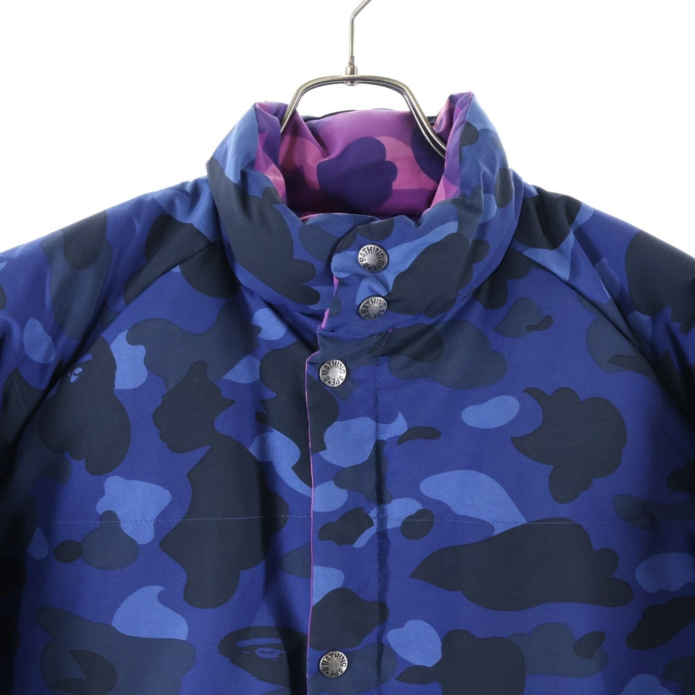 A BATHING APE(アベイシングエイプ) Kamo Down Jacket Reversible カモ ダウンジャケット マルチ リバーシブル
