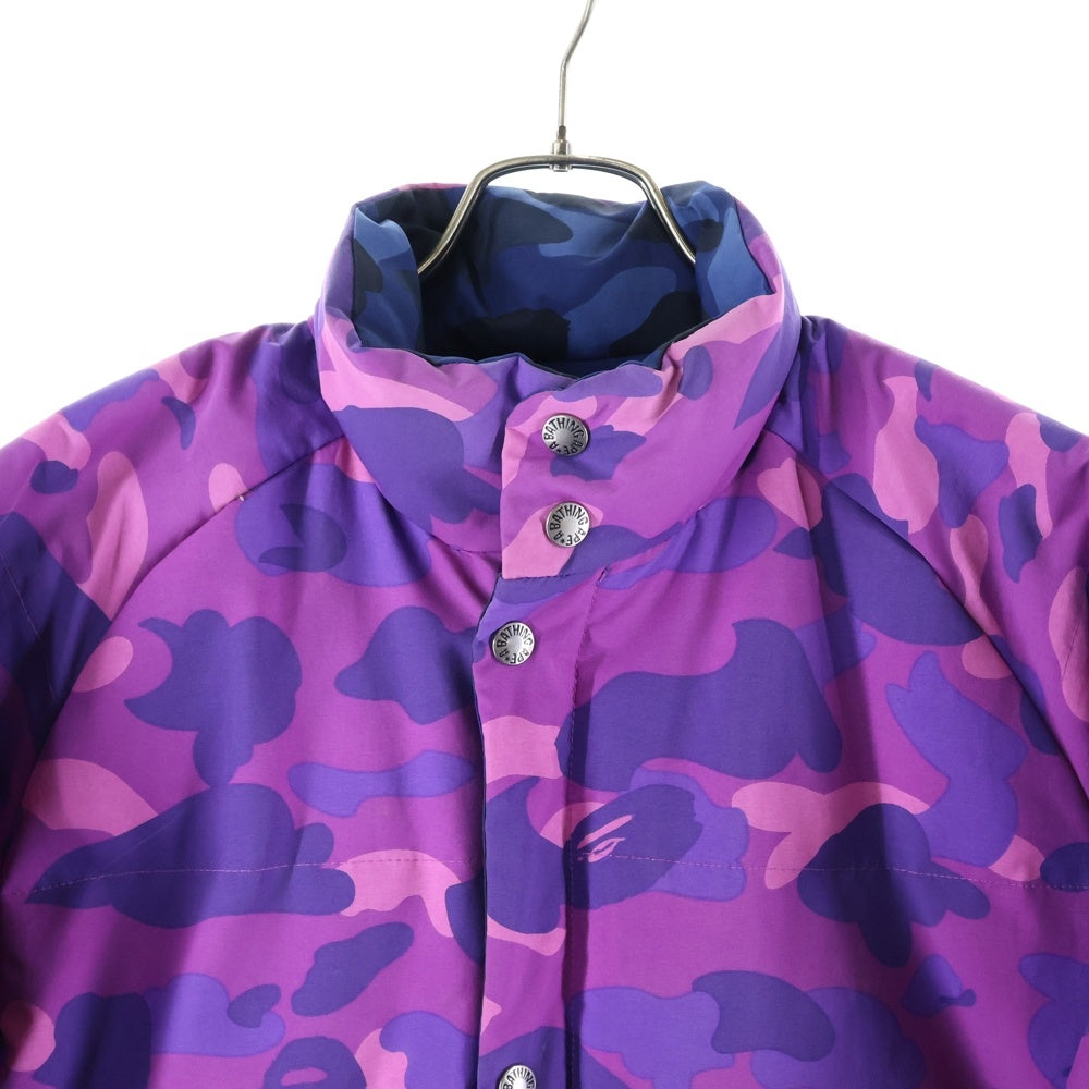 A BATHING APE(アベイシングエイプ) Kamo Down Jacket Reversible カモ ダウンジャケット マルチ リバーシブル