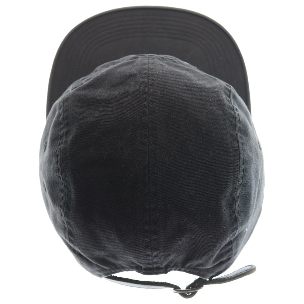 SUPREME(シュプリーム) 18AW Washed Chino Twill Camp Cap ウォッシュド チノ ツウィル キャンプ キャップ ブラック